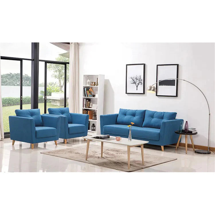 Beech wood sofa set - 3 pieces - SF133