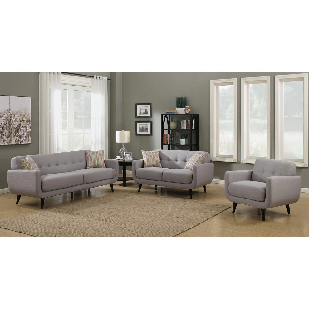 Beech wood sofa set - 3 pieces - SF153