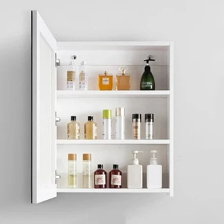 Bathroom Storage Unit with Mirror 45x17cm
