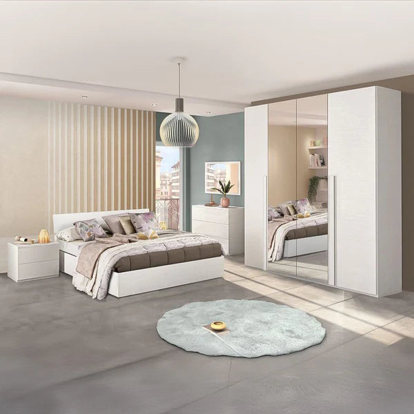 Bedroom Set 5 pieces Multi Size-Colored Alf28