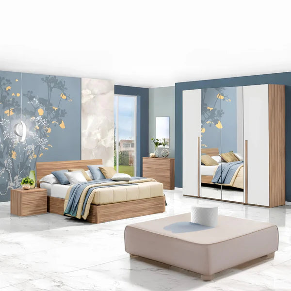 Bedroom Set 5 pieces Multi Size-Colored Alf16