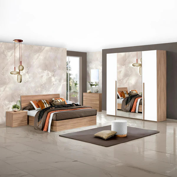Bedroom Set 5 pieces Multi Size-Colored Alf15