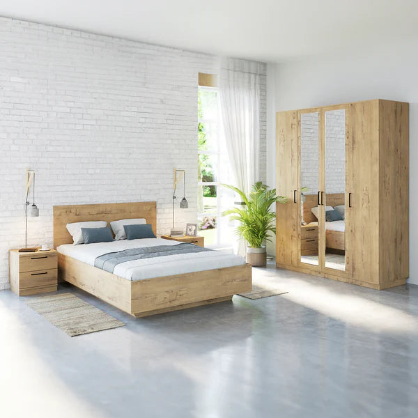 Bedroom Set 5 pieces Multi Size-Colored Alf03
