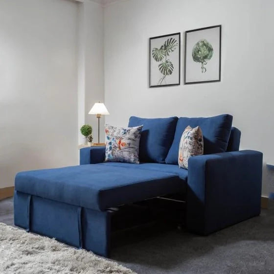 Beech wood sofa bed 85 x 160 cm - FK61