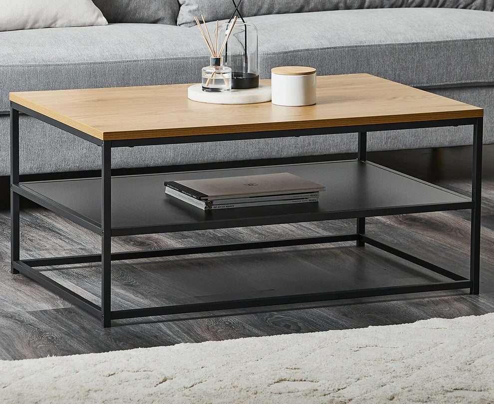 Coffee table 120 x 42 cm Multi-Colored CTS-97