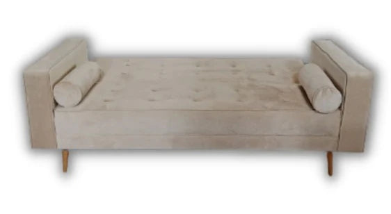 Beech wood sofa bed 210×85 cm - multi colors- KM146