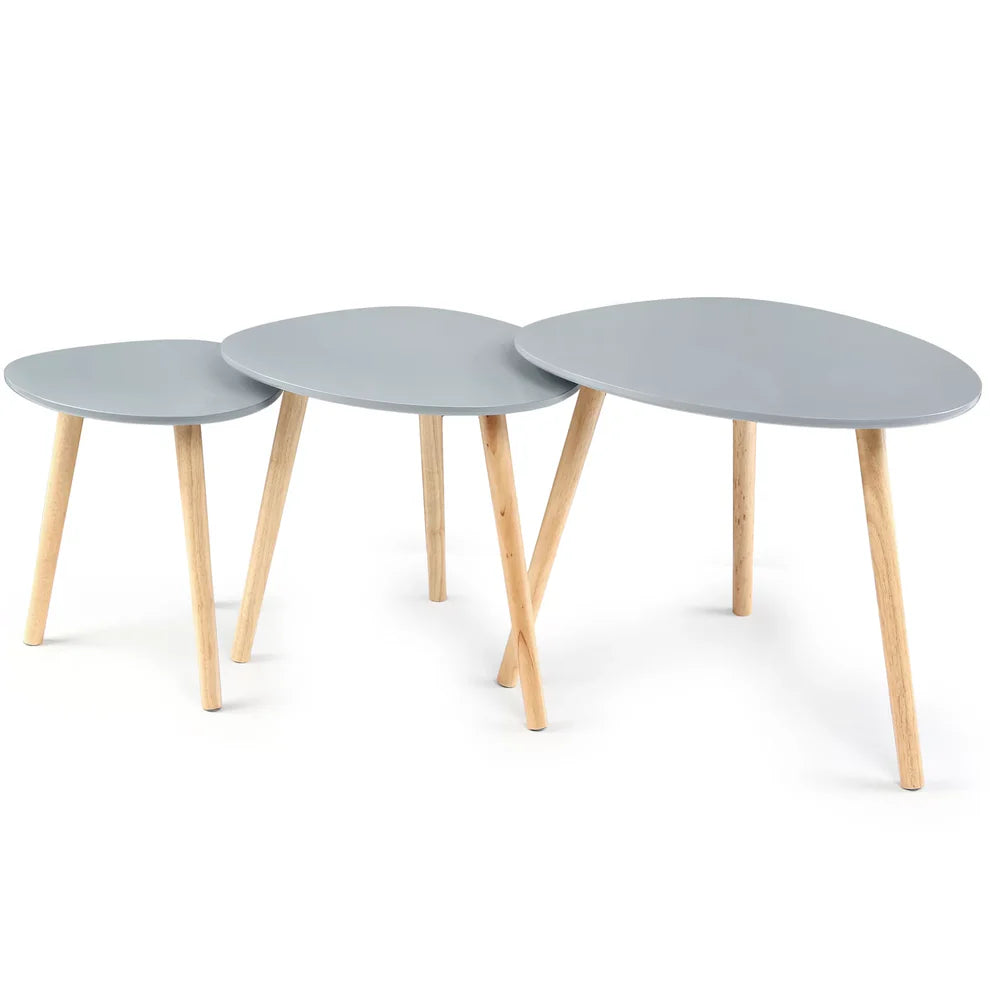Side tables set - 3 pieces - SHAM112
