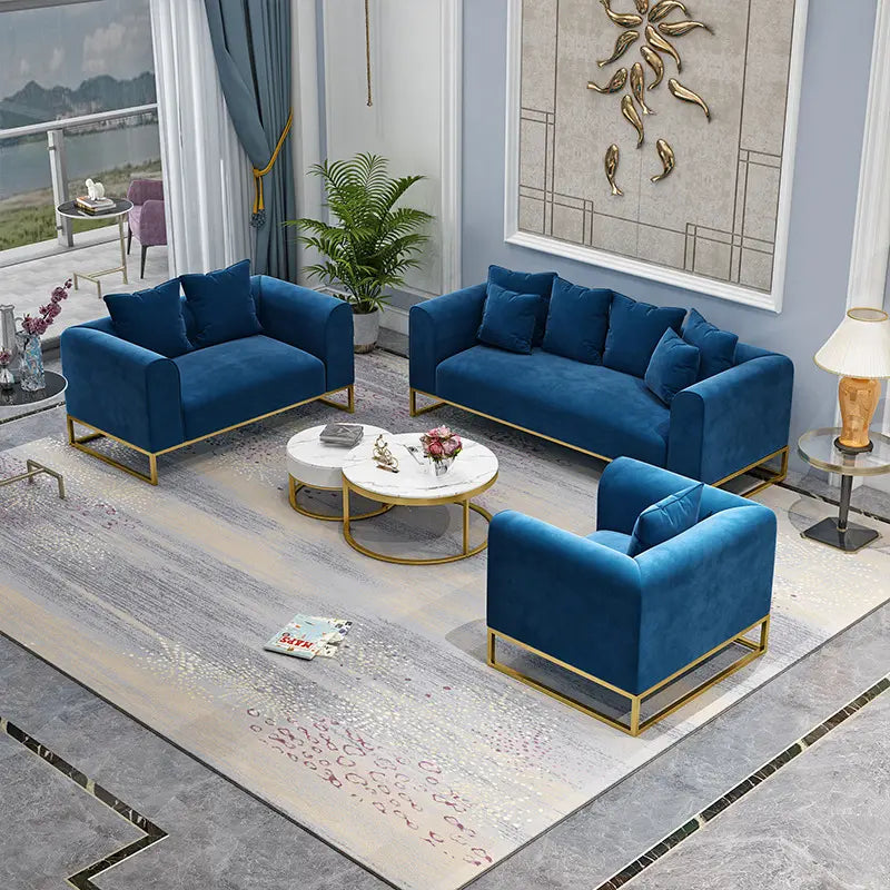 Beech wood sofa set - DCO327