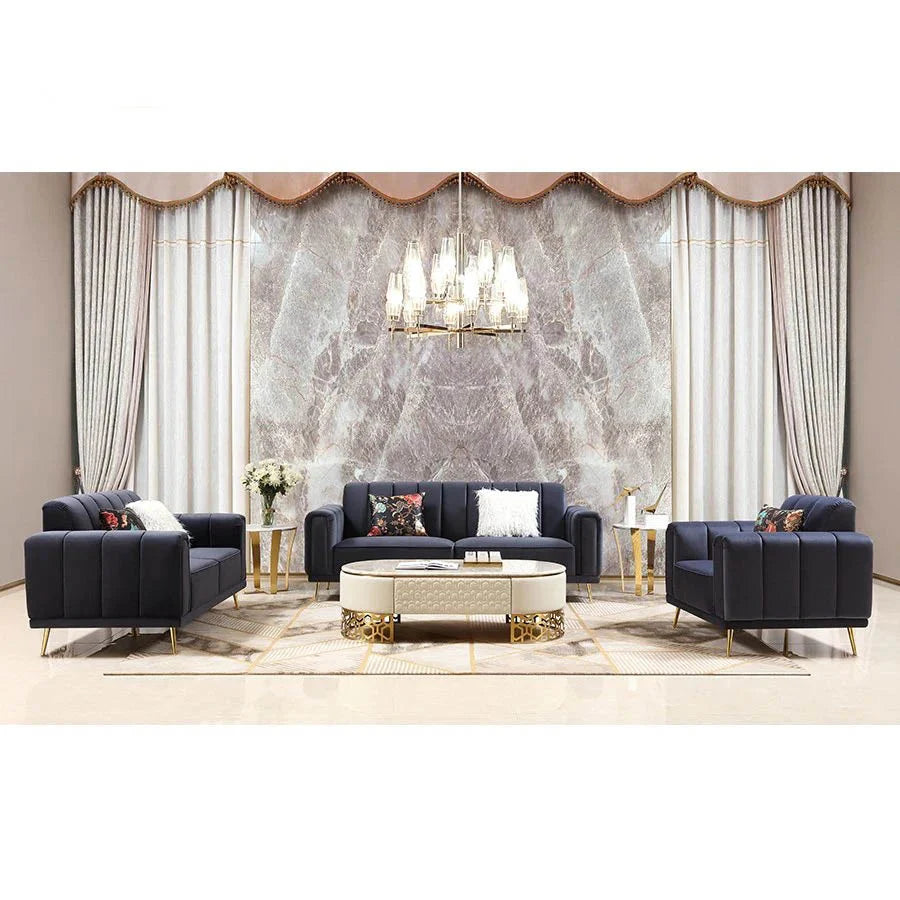 Beech wood sofa set - DCO325