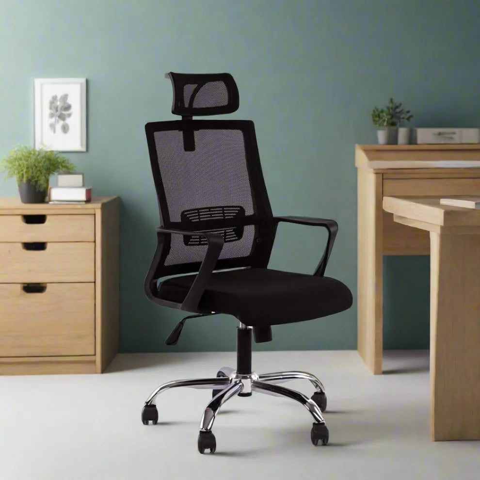 Black office chair 50X50 - OC87