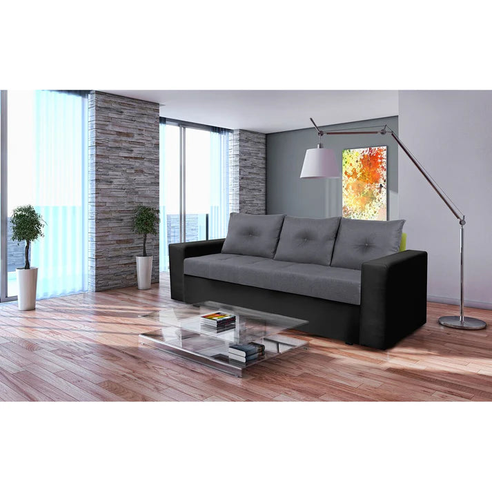 Beech wood sofa bed 85×210 cm - multiple colors - DCO227