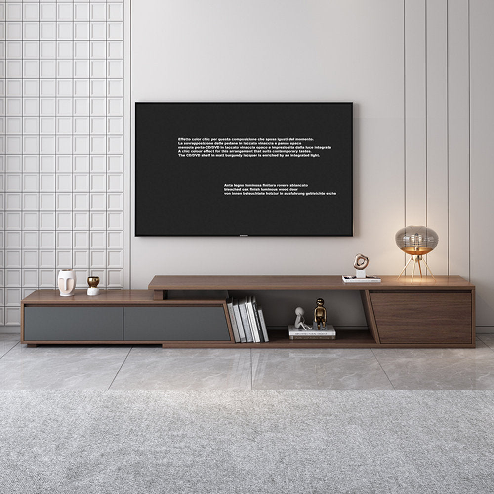 وحدة تلفزيون خشب إم دي إف - 180 × 40 × 40