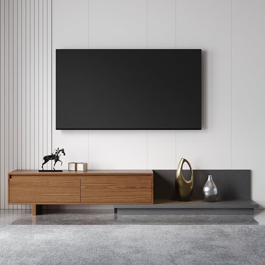 وحدة تلفزيون خشب إم دي إف - 120 × 40 × 35 من بان هومز