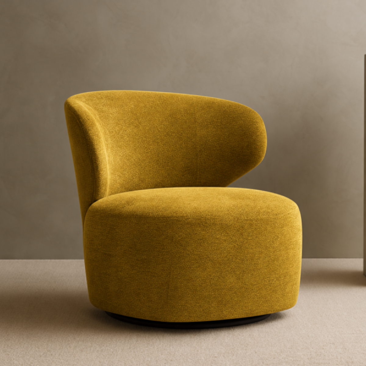 Armchair-13 - أصفر