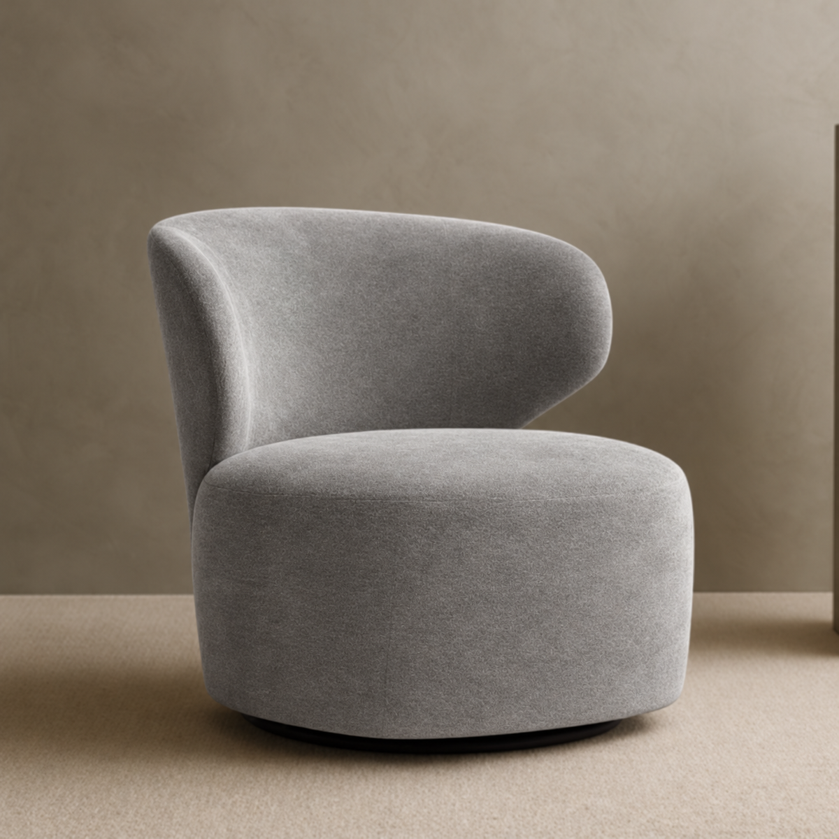 Armchair-13 - رمادي فاتح