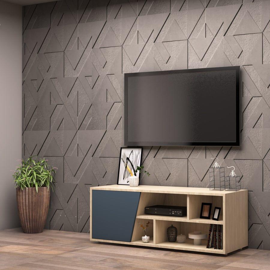 وحدة تلفزيون خشب إم دي إف - 120 × 30 × 50 من بان هومز