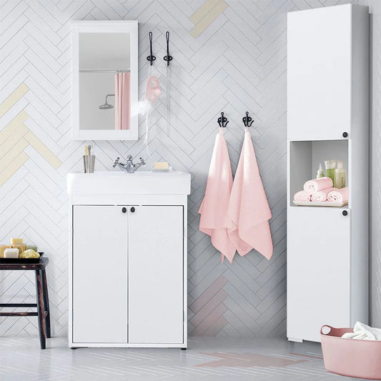 Bathroom Storage Unit 185x40cm