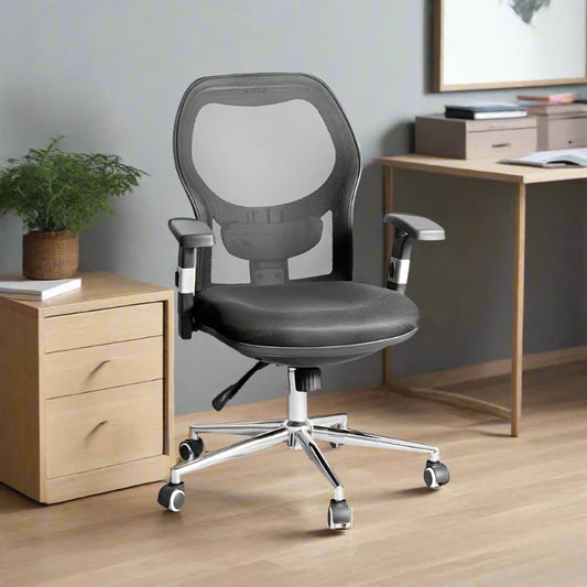 Black Office chair 50×60cm- OC77