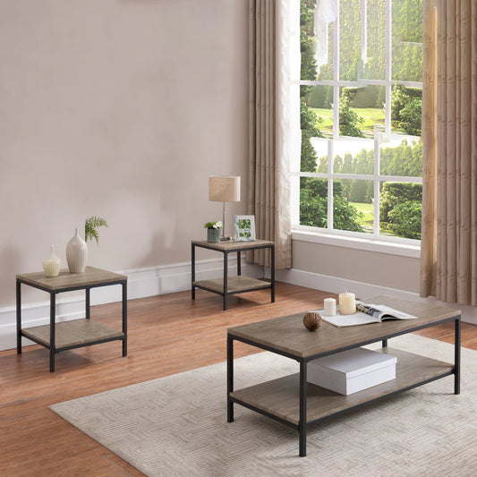 3 Pieces Coffee Table Set Multi-Colored CTS-71