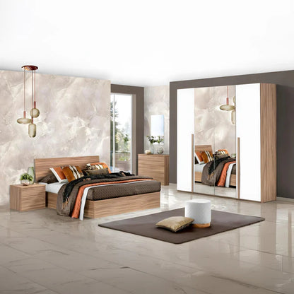 Bedroom Set 5 pieces Multi Size-Colored Alf15