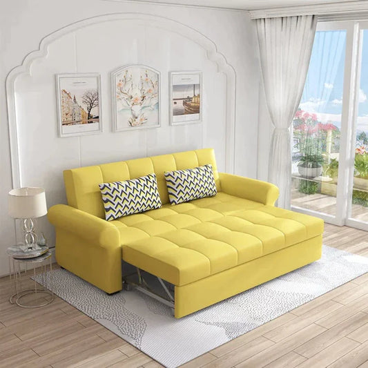 Beech wood sofa bed 85 x 200 cm - FK50