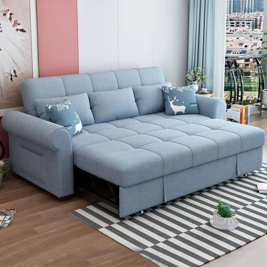 Beech wood sofa bed 85 x 200 cm - FK52