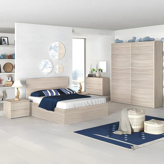 Bedroom Set 5 pieces Multi Size-Colored Alf11