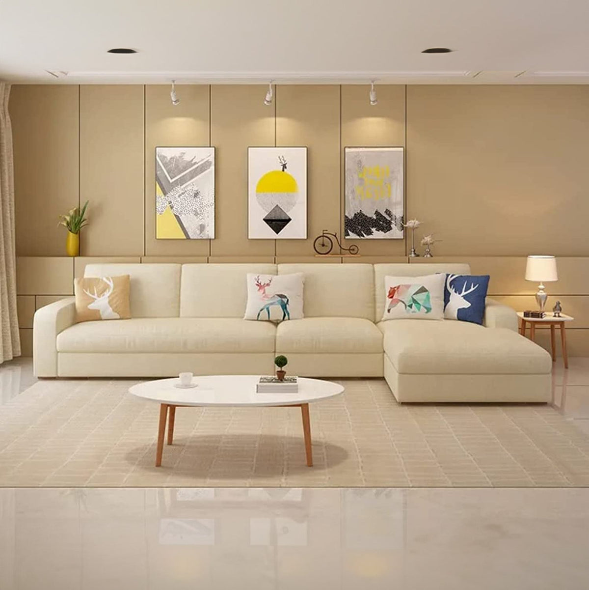 ركنة خشب زان- 300 × 160 × 90 - متعددة الألوان من بان هومز