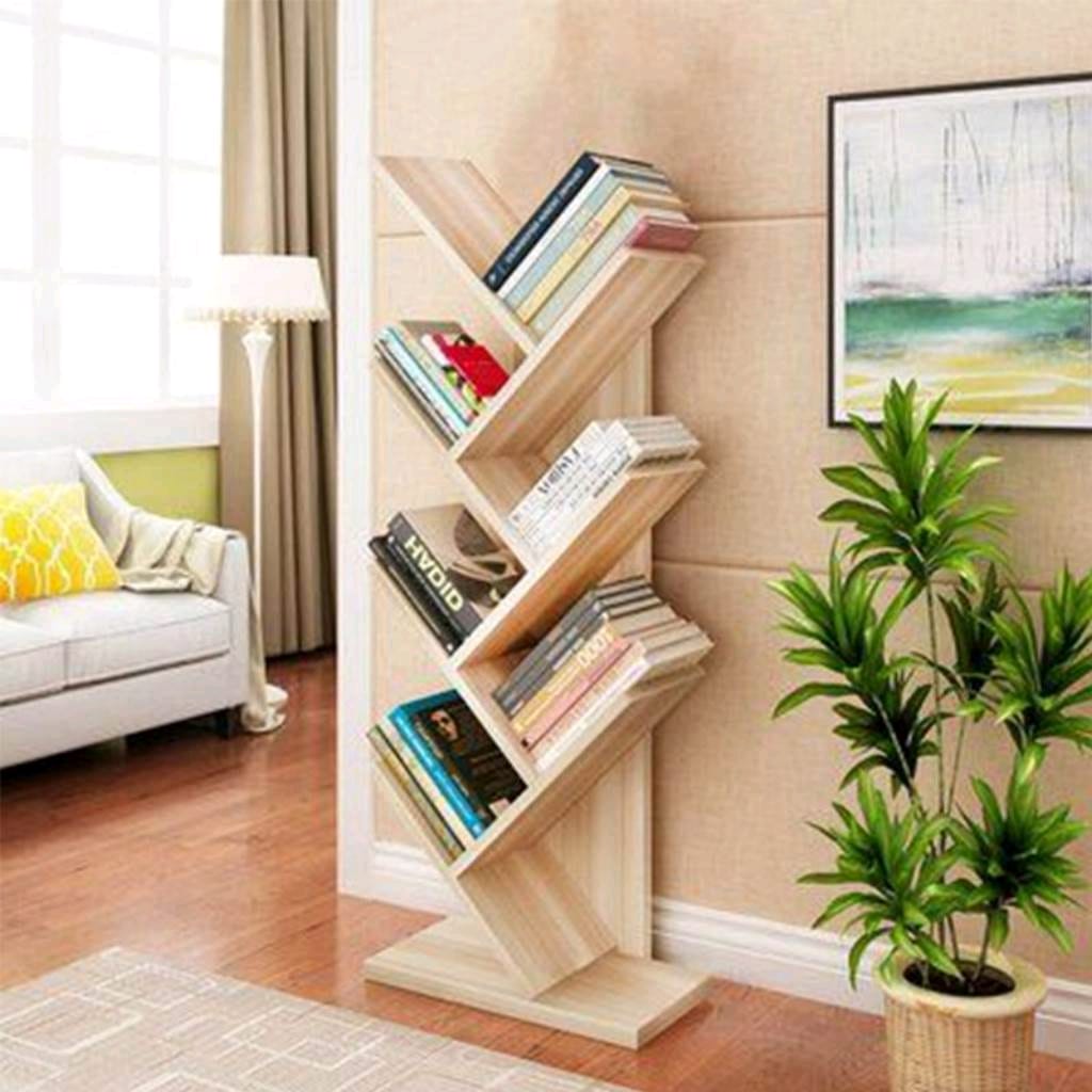 مكتبة خشب إم دي إف - 45 × 30 × 140