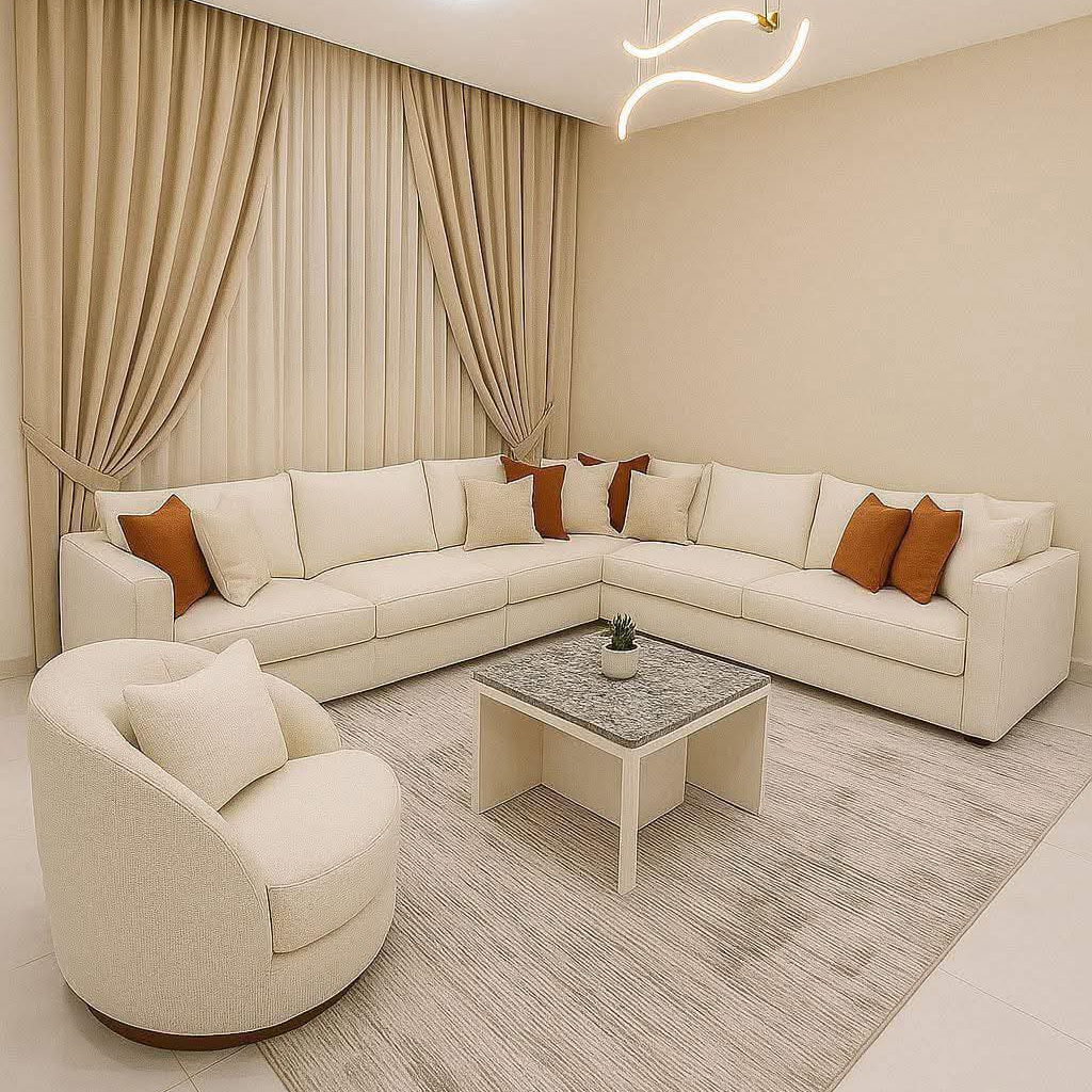 ركنة خشب زان- 300 × 300 × 90 - متعددة الألوان من بان هومز