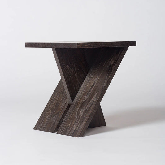 Azizi Wood Side Table 30×30 cm - DOR146