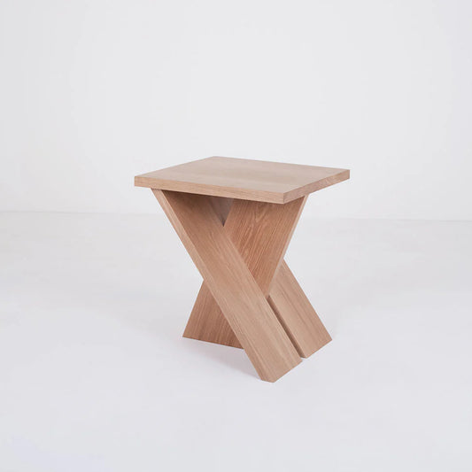 Azizi Wood Side Table 30×30 cm - DOR147