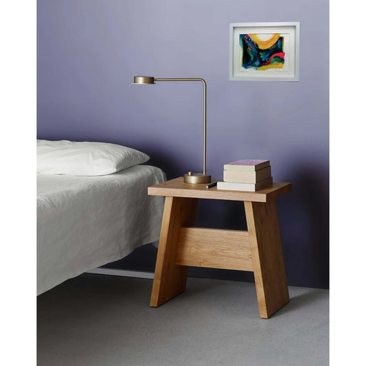 Azizi Wood Side Table 40×25 cm - DOR156