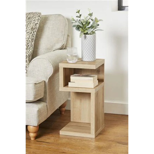 Azizi Wood Side Table 30×30 cm - DOR164