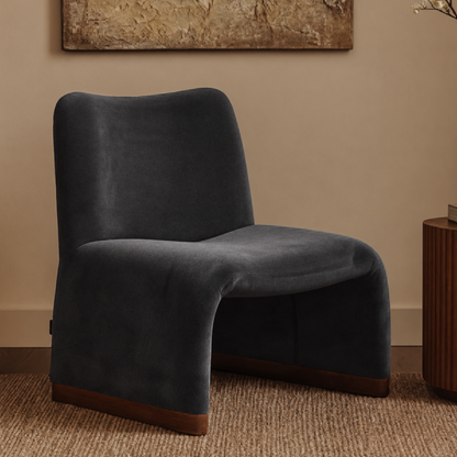 Armchair-15 - رمادي غامق
