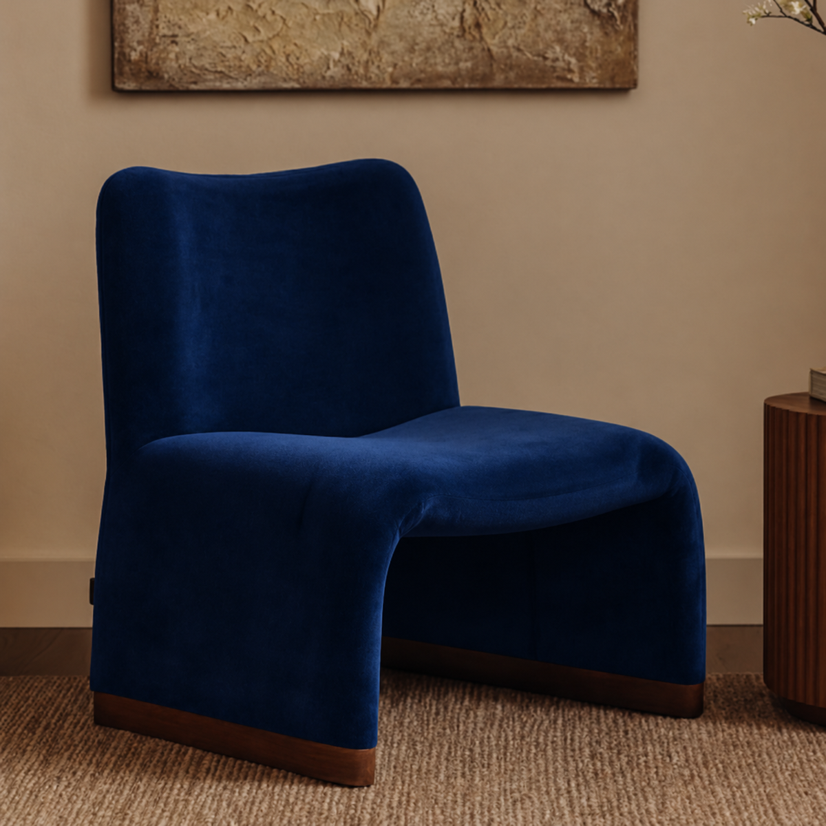 Armchair-15 - كحلي