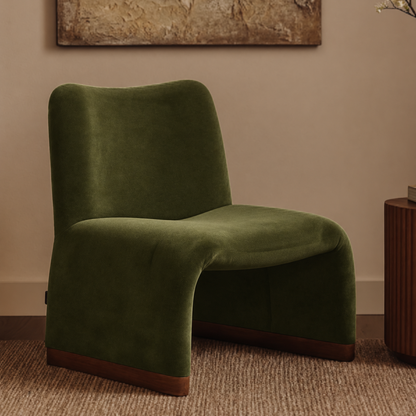 Armchair-15 - أخضر زيتي