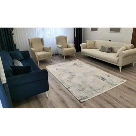 Beech wood sofa set - 4 pieces - QM64