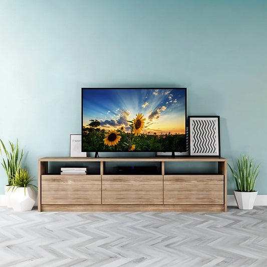 وحدة تلفزيون خشب إم دي إف - 160 × 35 × 45