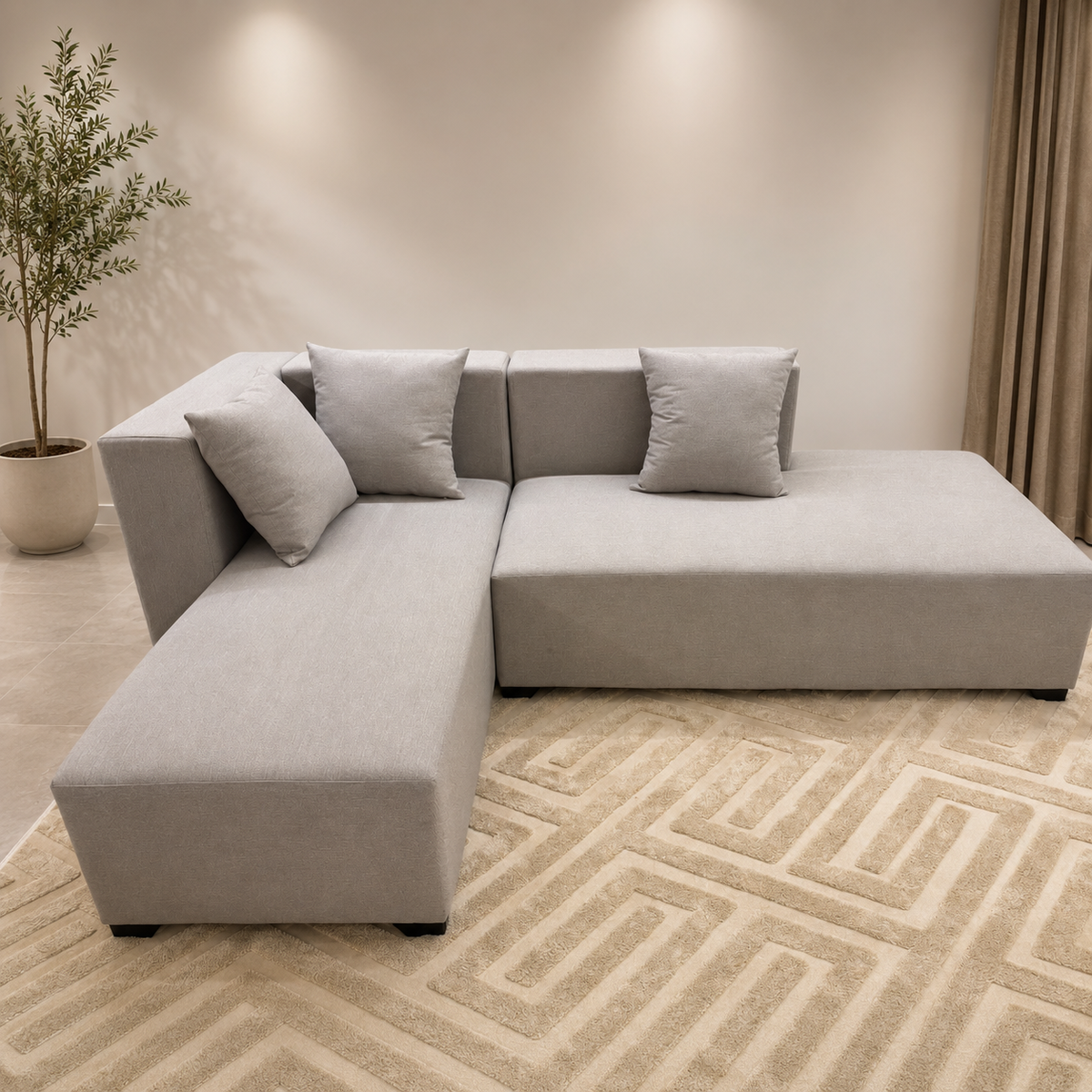 ركنة خشب زان- 240 × 160 × 85 - متعددة الألوان من بان هومز