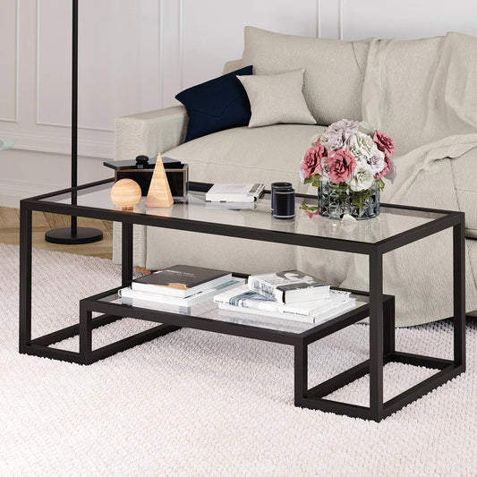 Coffee Table - 50 x 100 cm Multi-Colored CTS-34