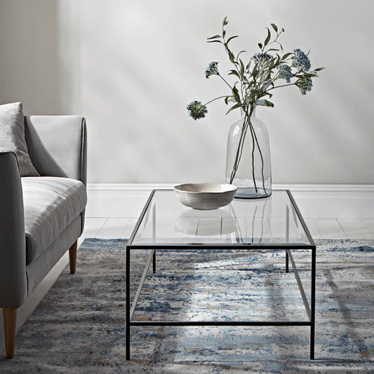 Coffee Table - 50 x 80 cm Steel Multi-Colored CTS-16
