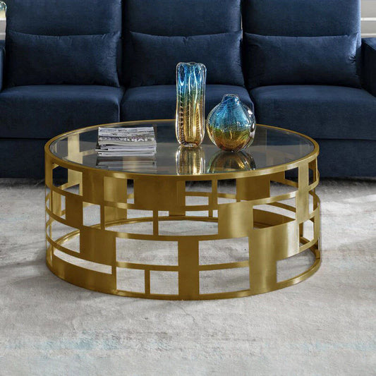 Coffee Table - 80 CM - Multi-Colored CTS-08