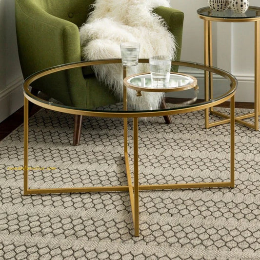 Coffee Table 45x75 cm Multi-Colored CTS-18