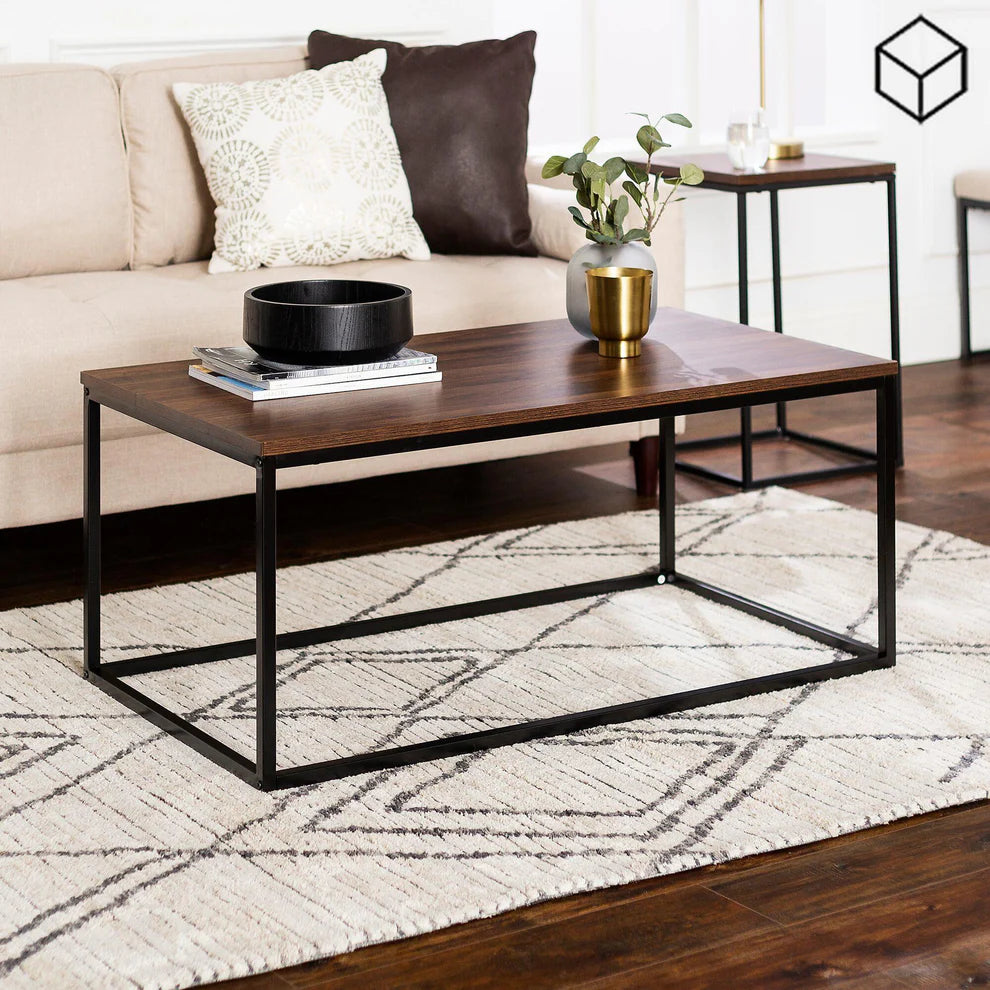 Coffee table 45x90cm Steel Multi-Colored CTS-59