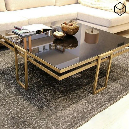 Coffee table 85x85cm Multi-Colored CTS-20
