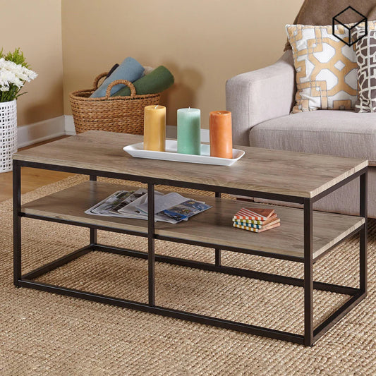 Coffee table 50 x 100 cm Multi-Colored CTS-66