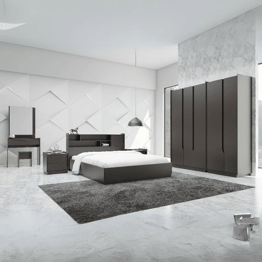 Bedroom Set 5 pieces Multi Size-Colored Alf31