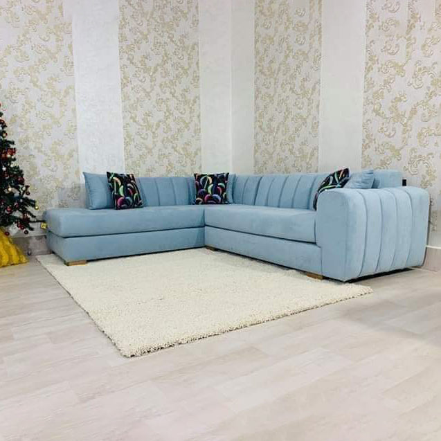 ركنة خشب زان - سماوي - 300 × 200 × 90 - متعددة الألوان من بان هومز