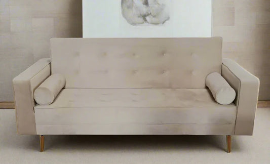 Beech wood sofa bed 210×85 cm - multi colors- KM146